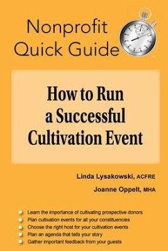 Cover How to Run a Successful Cultivation Event (eBook, ePUB)