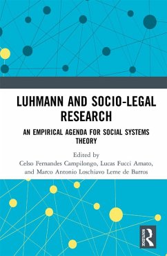 Cover Luhmann and Socio-Legal Research (eBook, ePUB)