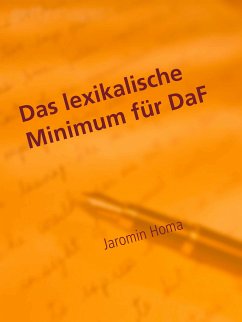 Das lexikalische Minimum für DaF (eBook, ePUB)