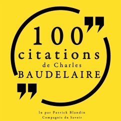 100 citations de Charles Baudelaire (MP3-Download) - Baudelaire, Charles