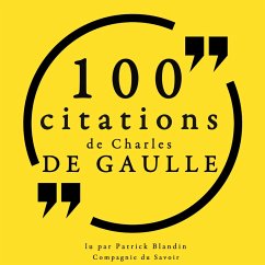 100 citations Charles de Gaulle (MP3-Download) - de Montesquieu, Charles