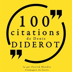 100 citations de Denis Diderot (MP3-Download) - Diderot, Denis