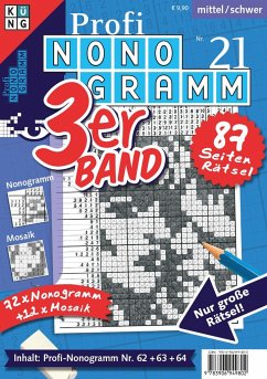 Profi-Nonogramm 3er-Band Nr. 21 - Conceptis Puzzles