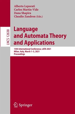 Language and Automata Theory and Applications