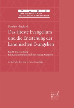 Das älteste Evangelium und die Entstehung der kanonischen Evangelien (eBook, PDF) - Matthias