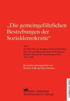 'Die gemeingefährlichen Bestrebungen der Sozialdemokratie' (eBook, PDF)