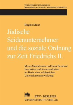 Jüdische Seidenunternehmer und die soziale Ordnung zur Zeit Friedrichs II. (eBook, PDF) - Meier, Brigitte