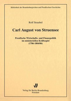 Carl August von Struensee (eBook, PDF) - Straubel, Rolf