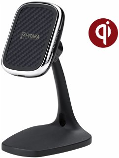 Pitaka MagEzMount Qi DeskTop Black