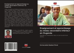 Enseignement et apprentissage au niveau secondaire inférieur en Ouganda - Asobasi Omal, Immaculate