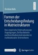 Formen der Entscheidungsfindung in... - Bild 1