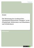 Die Bedeutung des Lernbereiches &quote;gymnastisch-tänzerische Übungen&quote; in der Grundschule. Sichtweisen von LehrerInnen und SchülerInnen