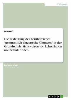 Die Bedeutung des Lernbereiches 