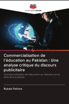 Commercialisation de l'éducation au Pakistan : Une analyse critique du discours publicitaire - Fatima, Rubab