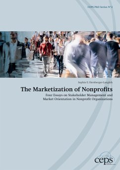 The Marketization of Nonprofits - Hersberger-Langloh, Sophie