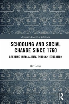 Cover Schooling and Social Change Since 1760 (eBook, PDF)