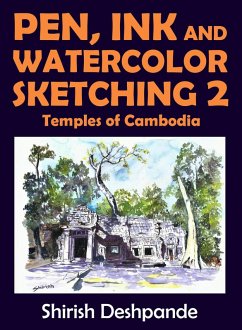 Cover Bocetos con bolígrafo, tinta y acuarela 2: Templos de Camboya (eBook, ePUB)