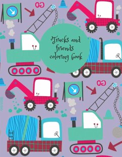 Trucks and friends coloring book - Publishing, Cristie