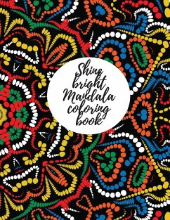 Shine bright mandala coloring book for adults - Jameslake, Cristie