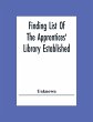 Finding List Of The Apprentices'... - Bild 1