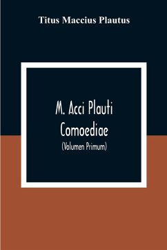 Cover M. Acci Plauti Comoediae