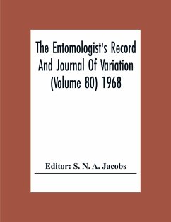 The Entomologist'S Record And Journal Of Variation (Volume 80) 1968