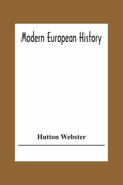 Modern European History - Webster, Hutton