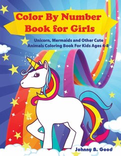 Color By Number Book for Girls - Good, Johnny B.