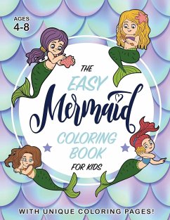 The Easy Mermaid Coloring Book for Kids - Books, Engage