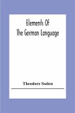 Elements Of The German Language