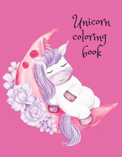 Cover Unicorn coloring book
