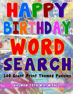 Happy Birthday Word Search - Toth M. A. M. PHIL., Kalman