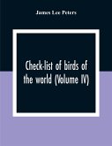 Check-List Of Birds Of The World (Volume IV)