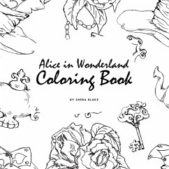 Alice in Wonderland Coloring Book for Young Adults and Teens (8.5x8.5 Coloring Book / Activity Book) - Blake, Sheba