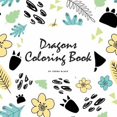 Dragons Coloring Book for Children (8.5x8.5 Coloring Book / Activity Book) - Blake, Sheba