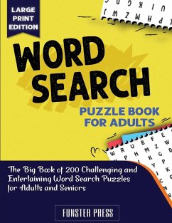 Word Search Puzzle Book for Adults - Press, Funster