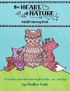The Heart of Nature: Adult Coloring Book - Cash, Heather