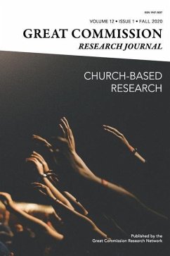 Great Commission Research Journal Fall 2020 - Dunaetz, David R.