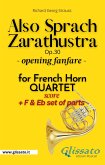 Also Sprach Zarathustra - French Horn Quartet (parts&score) key Bb (fixed-layout eBook, ePUB)