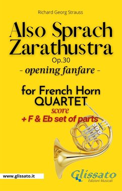 Also Sprach Zarathustra - French Horn Quartet (parts&score) key Bb (fixed-layout eBook, ePUB) - Georg Strauss, Richard