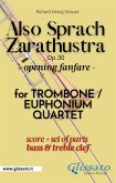 Also Sprach Zarathustra - Trombone/Euphonium Quartet (parts&score) key Bb (fixed-layout eBook, ePUB)