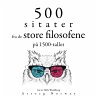 500 sitater fra store filosofer fra... - Bild 1