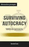 Summary: “Surviving Autocracy" by Masha Gessen - Discussion Prompts (eBook, ePUB)