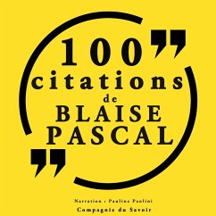 100 citations Blaise Pascal (MP3-Download) - Pascal, Blaise