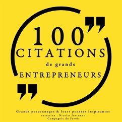 100 citations de grands entrepreneurs (MP3-Download) - various,
