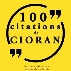 100 citations Cioran (MP3-Download) - Cioran,