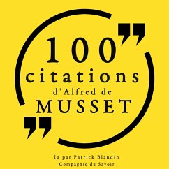 100 citations d'Alfred de Musset (MP3-Download) - de Musset, Alfred