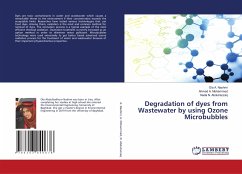 Degradation of dyes from Wastewater by using Ozone Microbubbles