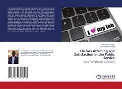 Factors Affecting Job Satisfaction in the Public Service - Angula, Nikodemus;Hamoonga, Lawrence