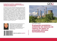 Evaluación económica ¿ambiental de sistemas de captura de gases en pequeñas centrales termoeléctricas